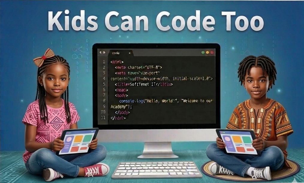 Kids coding club installation layout